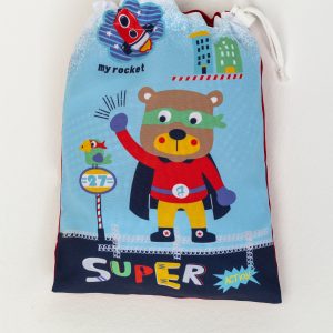 BX44ST07 <br> Bolsa para merienda "Rocket"
