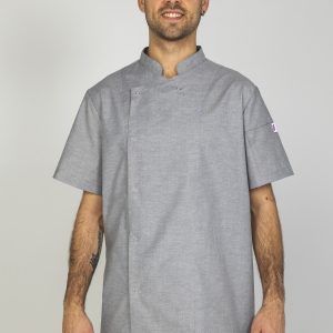 LX41P10 <br> Chaqueta de cocina chico manga corta